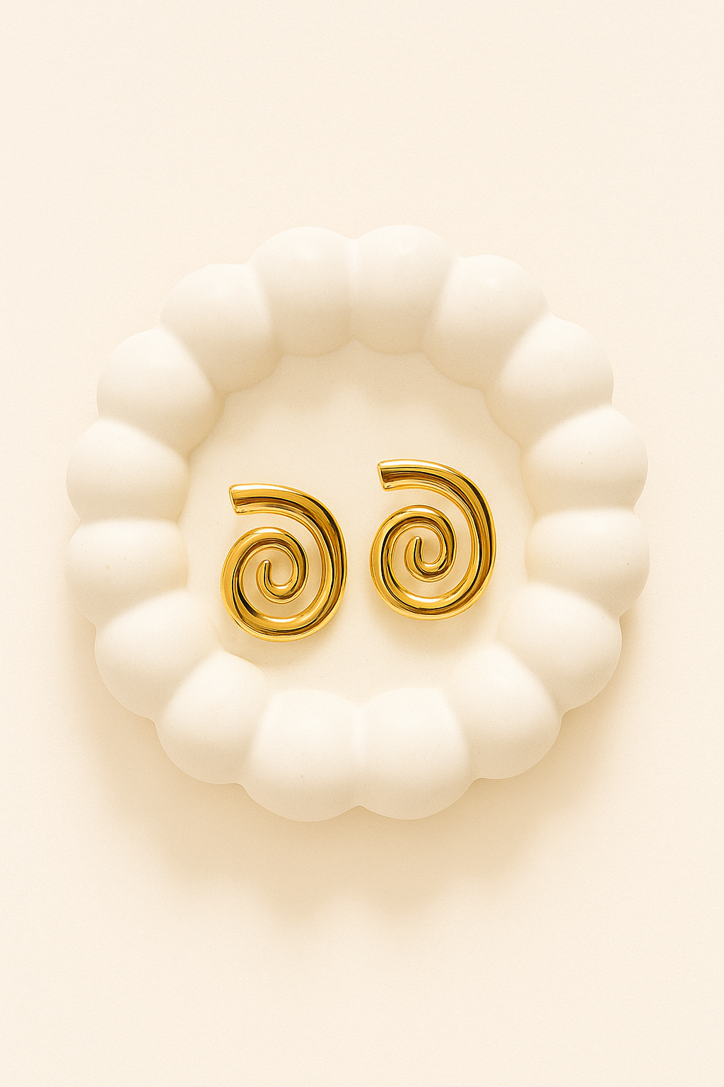 Avira Spiral Hoops Earrings