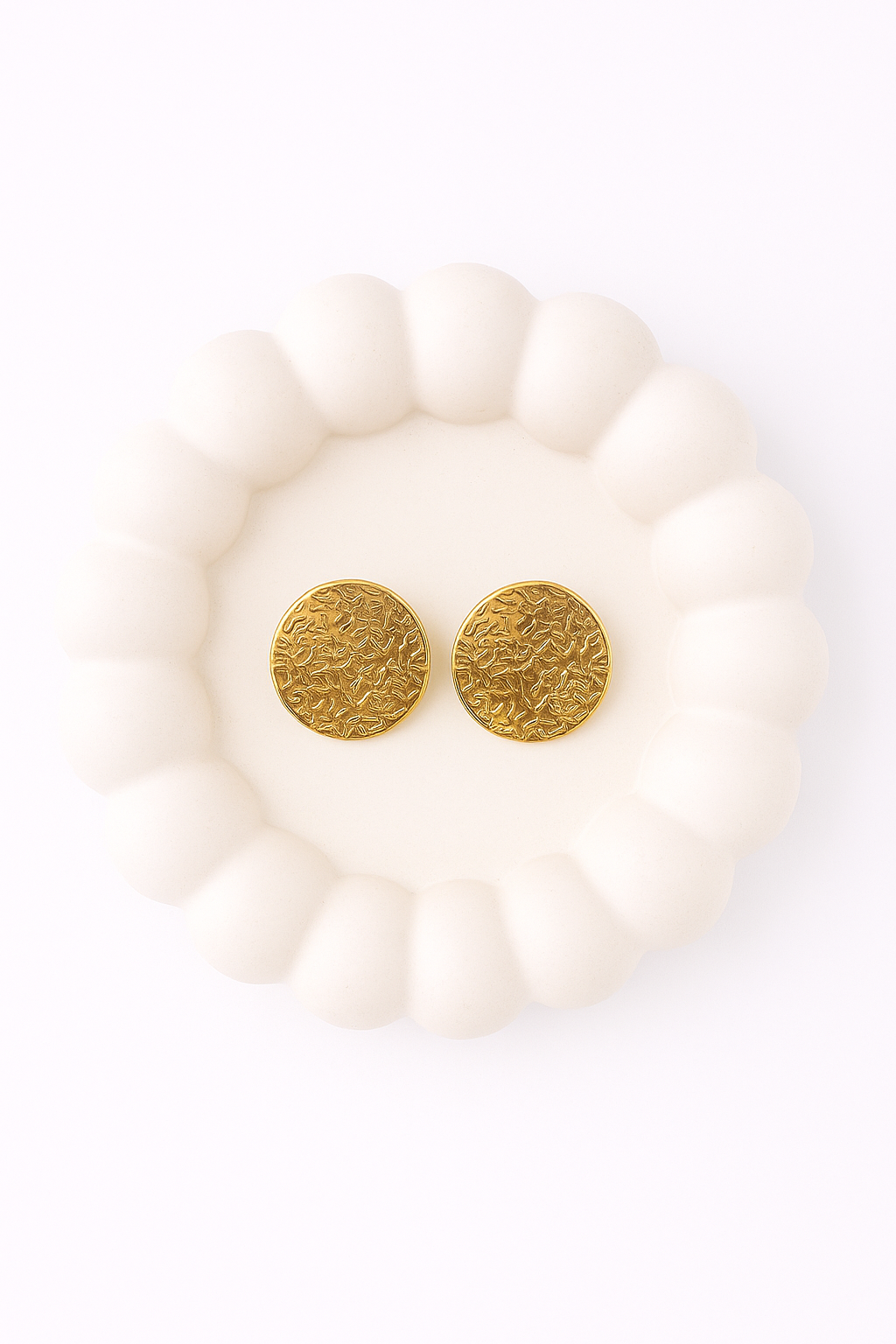 Zoya Gold Studds Earrings