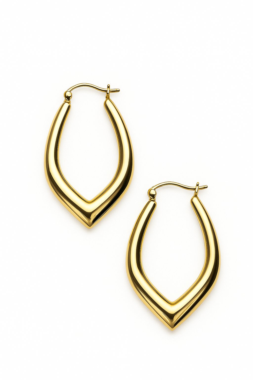 Hania Gold Hoops Earrings