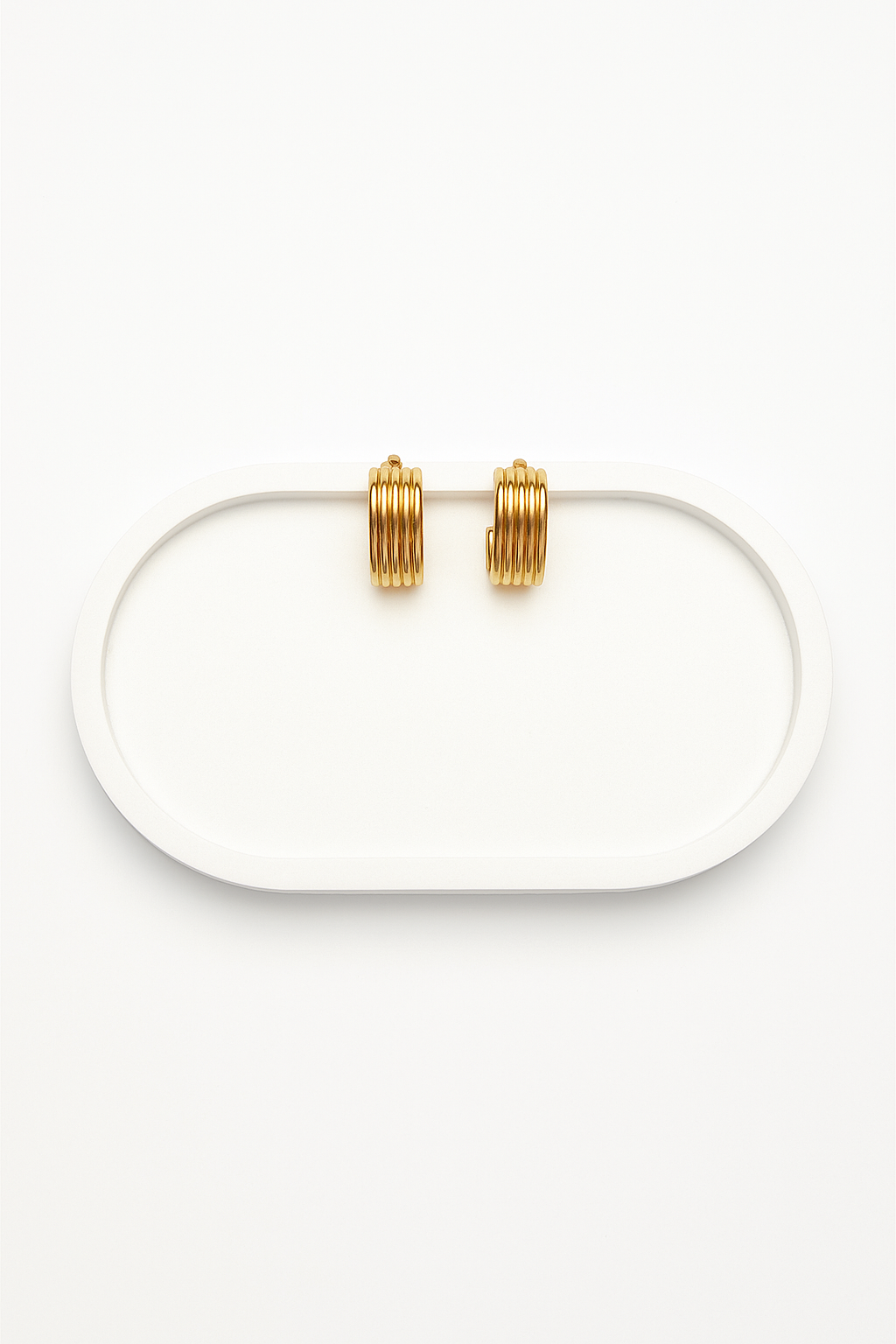 Ayra Gold Studd Earrings