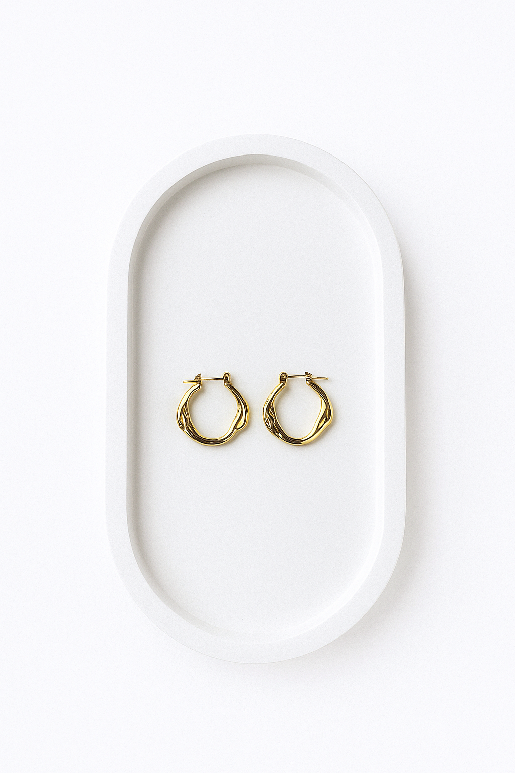 Noira Gold Hoops Earrings