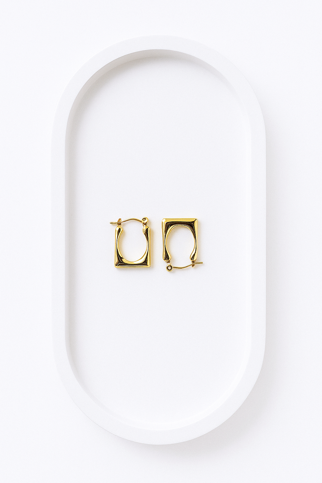 Yara Gold Hoops Earrings
