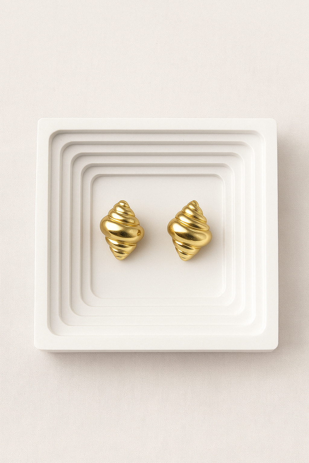 Tira Gold Hoops Earrings