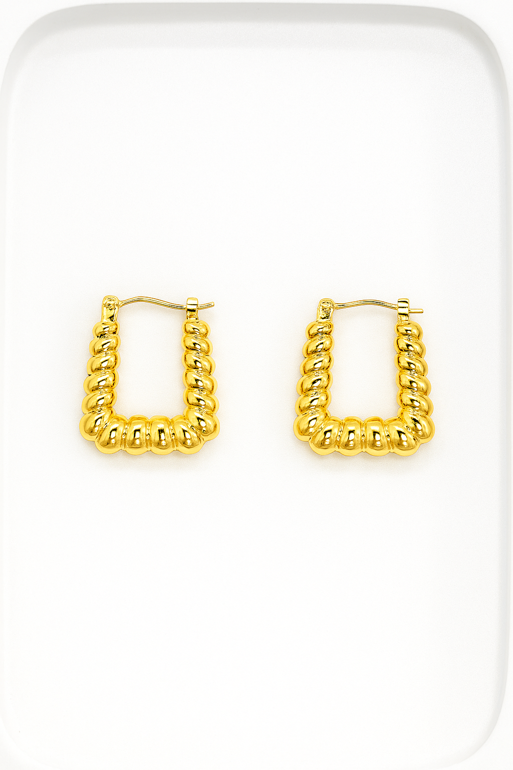 Avelyn Gold Hoops Earrings