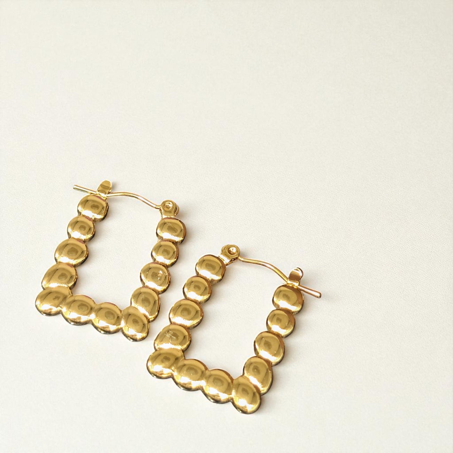 Viha Gold Hoops Earrings