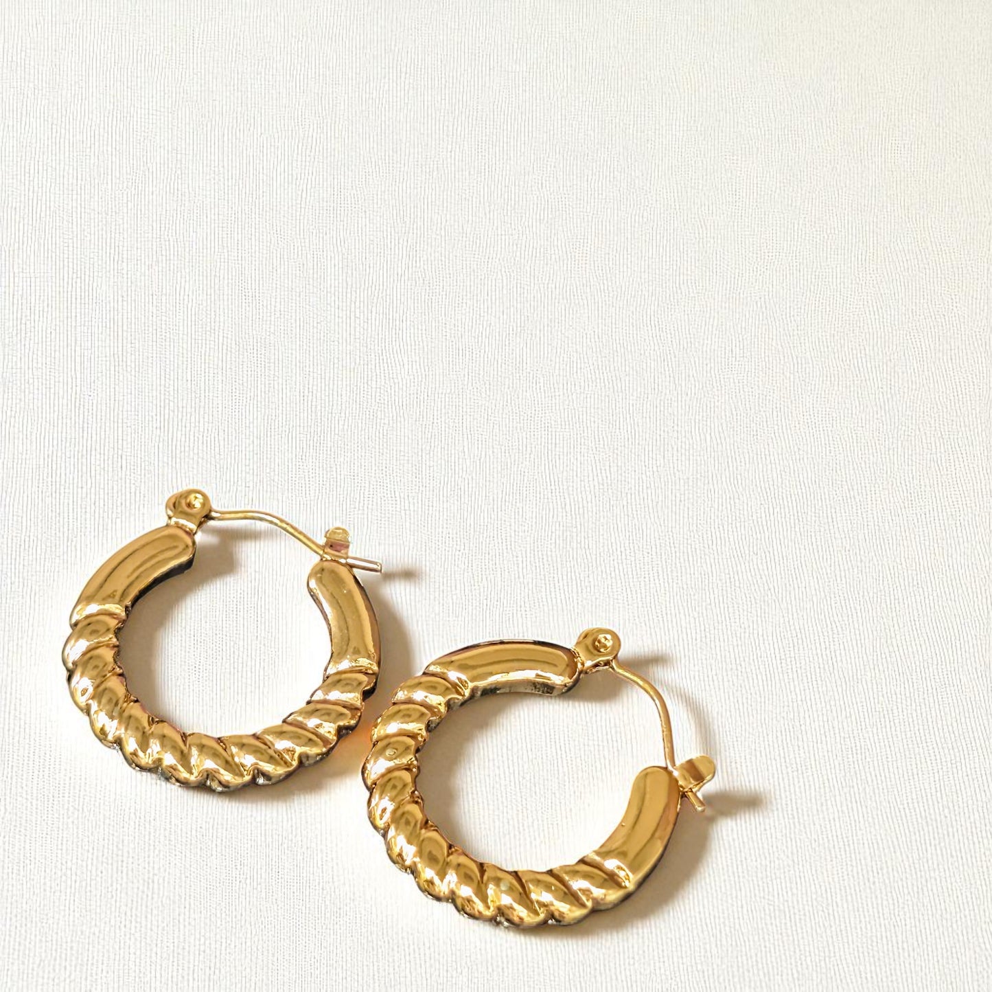 Maira Gold Hoops Earrings
