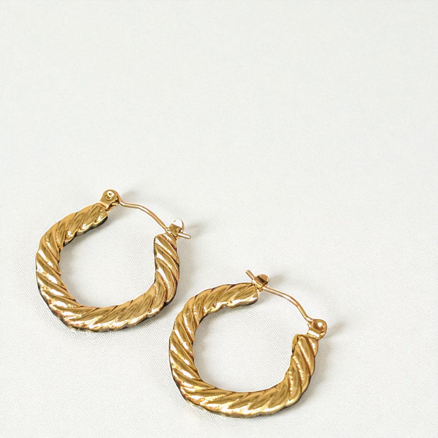 Avyanna Gold Hoops Earrings