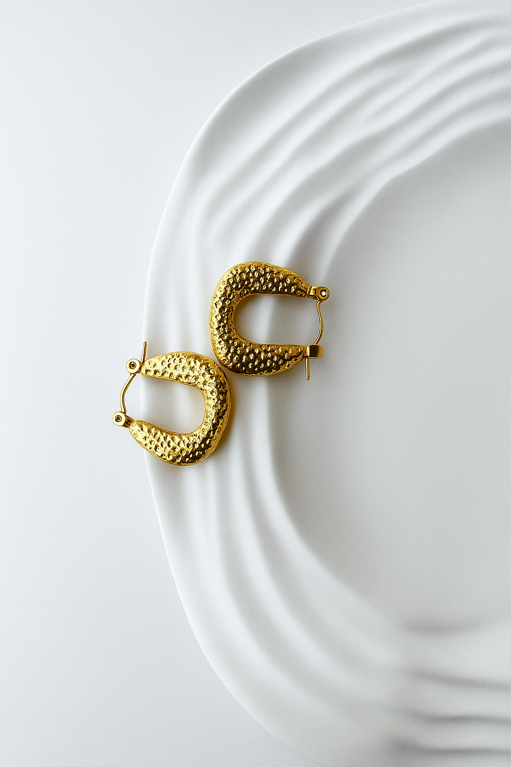 Naira Gold Hoops Earrings