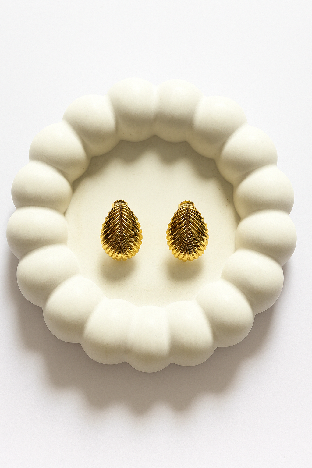 Arya Gold Studds Earrings