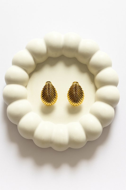 Arya Gold Studds Earrings