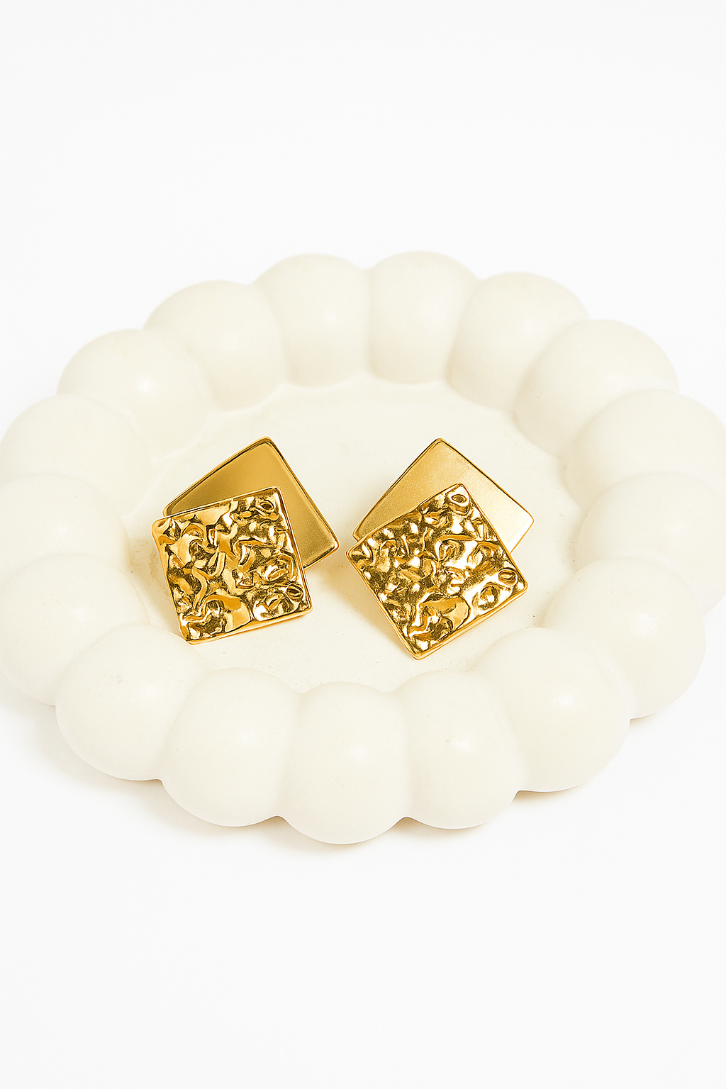 Liyana Gold Studds Earrings