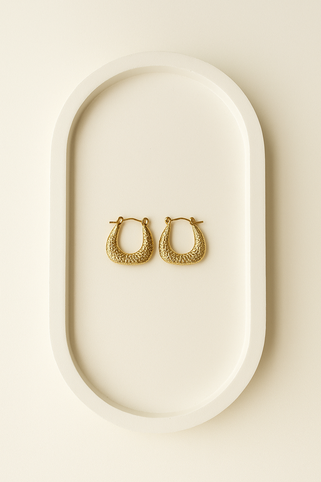 Naira Gold Hoops Earrings