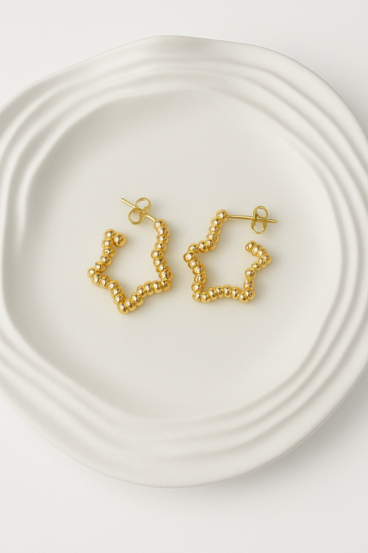 Ilaria Gold hoops Earrings