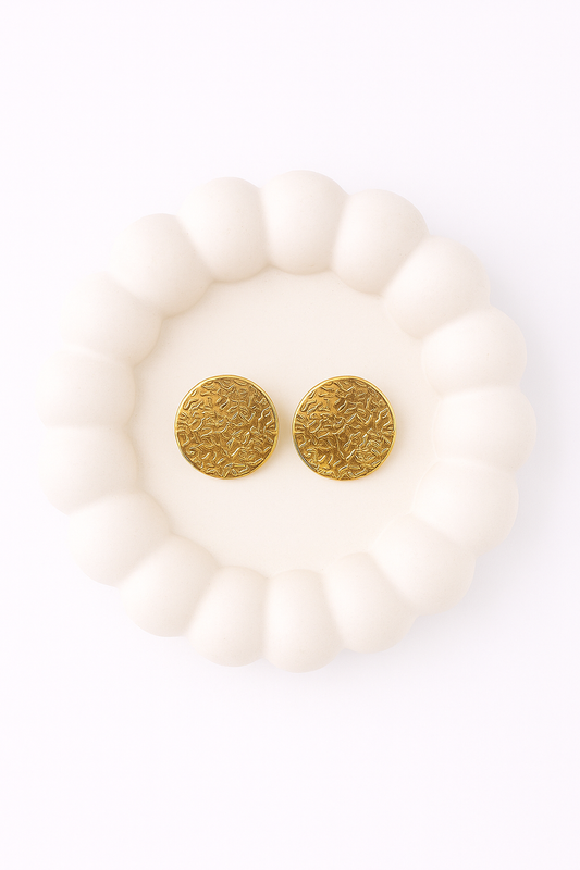 Zoya Gold Studds Earrings