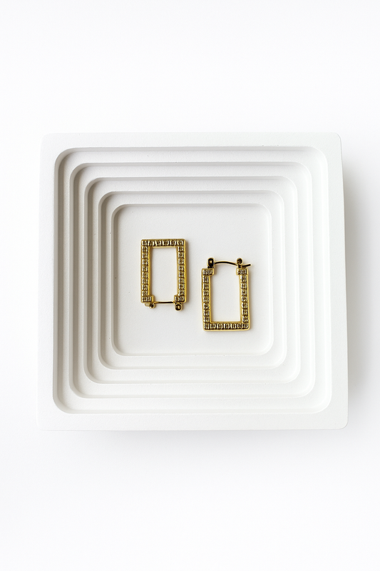 Elisha Gold Hoops Earrings