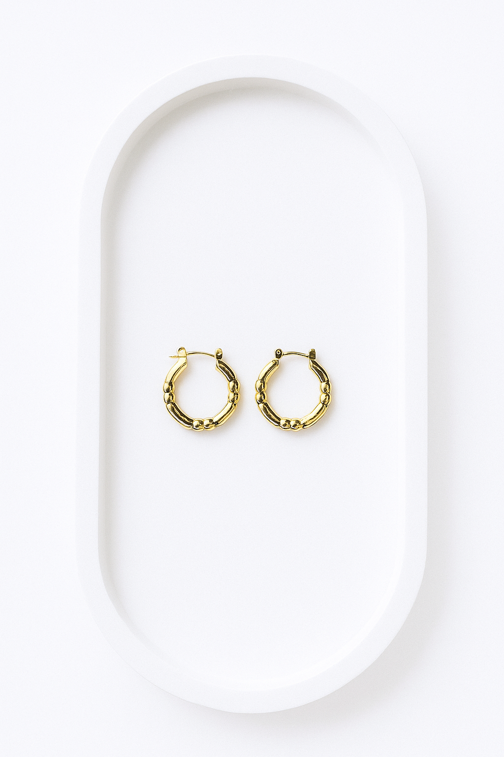 Celina Gold Hoops Earrings