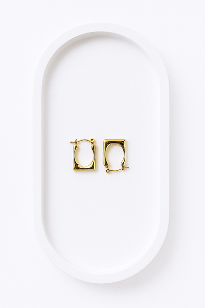 Yara Gold Hoops Earrings