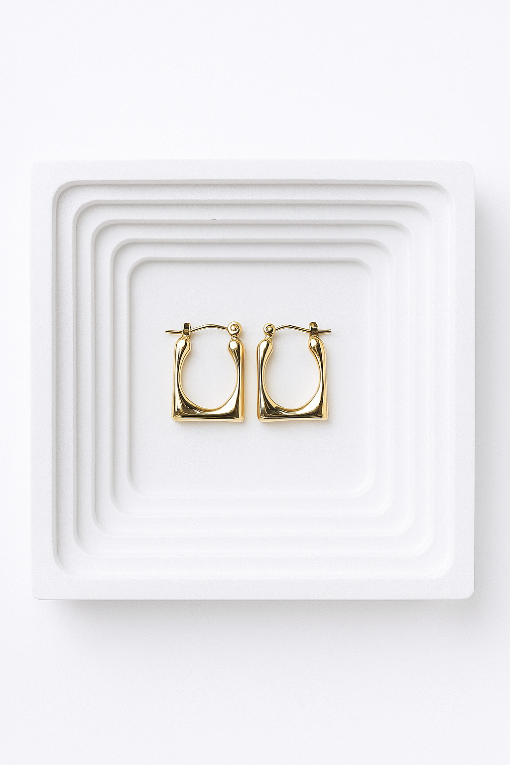 Yara Gold Hoops Earrings