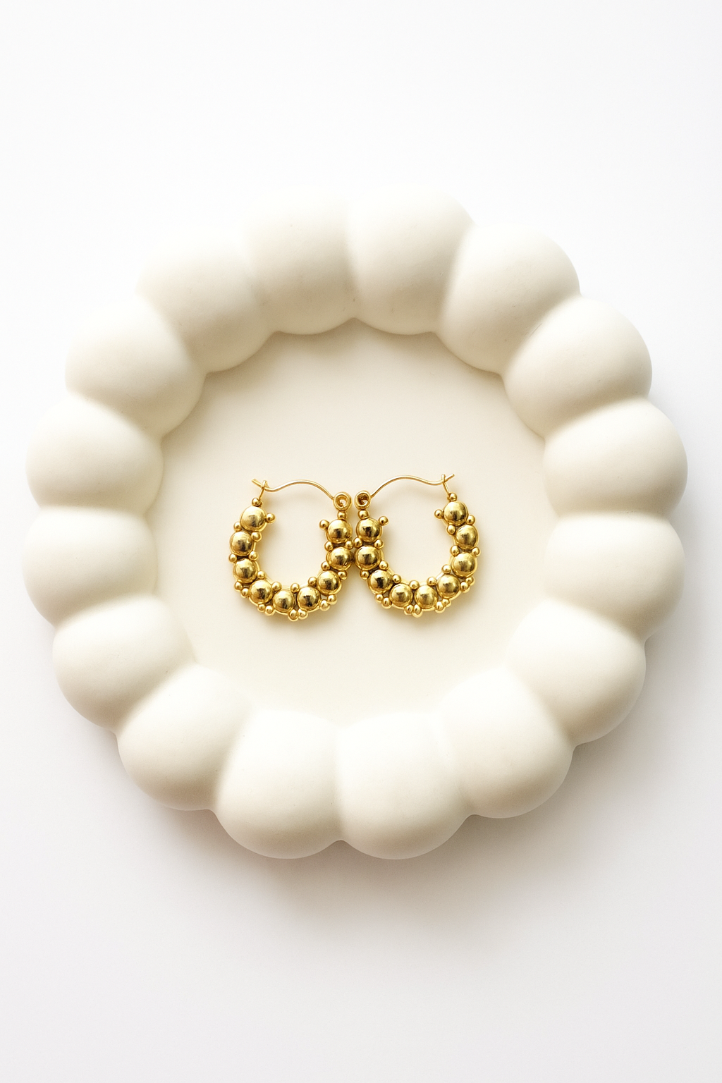 Kiara Gold Hoops Earrings