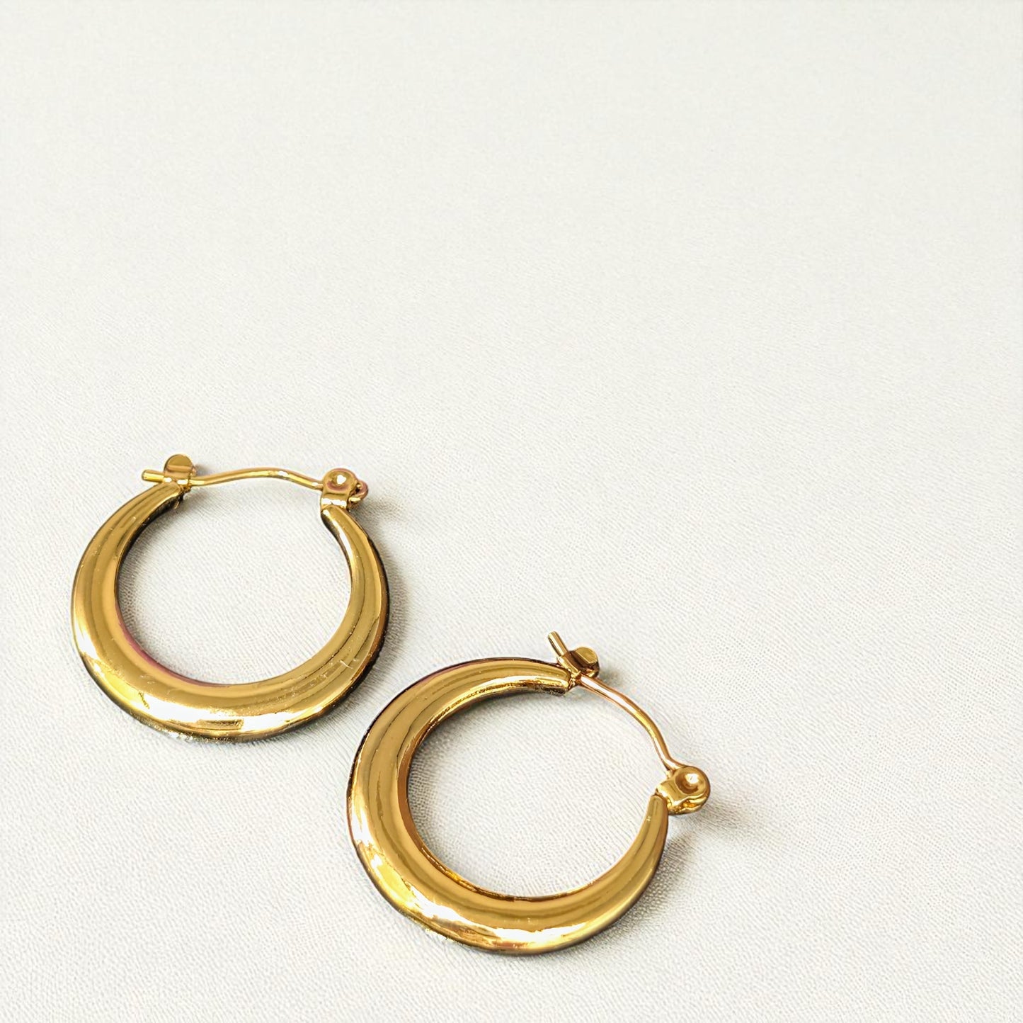 Elora Gold Hoops Earrings