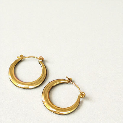 Elora Gold Hoops Earrings