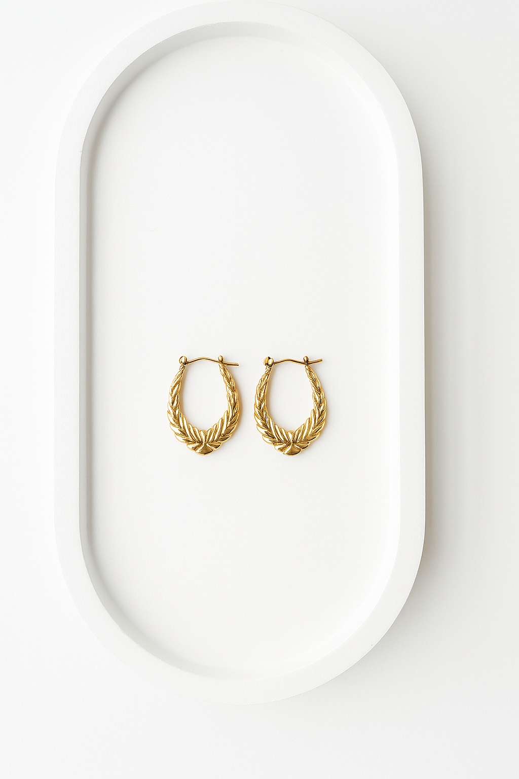 Saira Gold Hoops Earrings