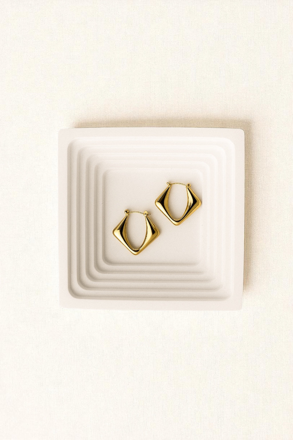 Daria Gold Hoops Earrings