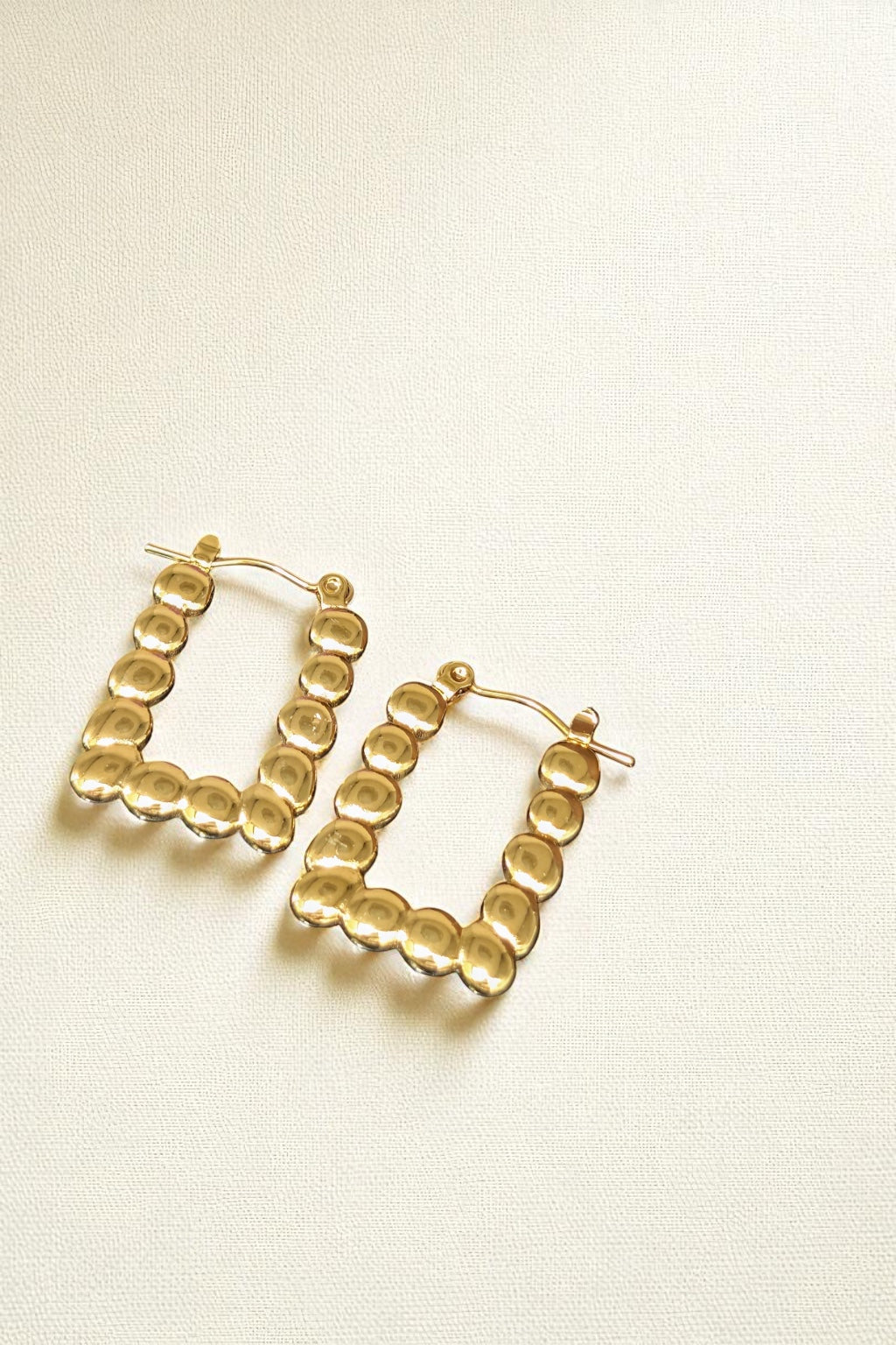 Viha Gold Hoops Earrings