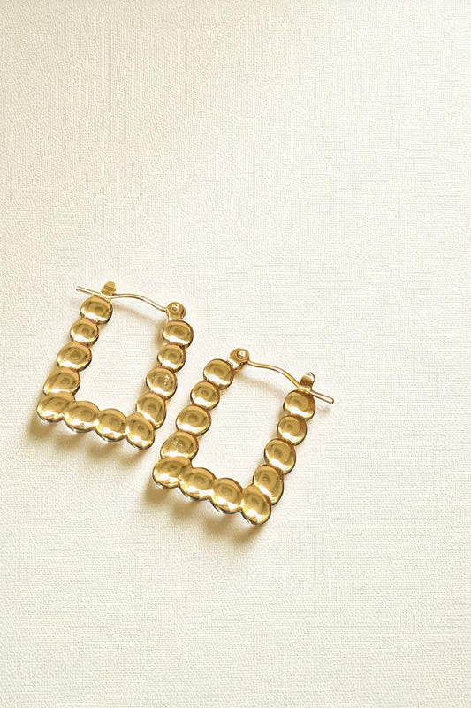 Viha Gold Hoops Earrings